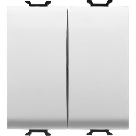 DOUBLE V-ET-V 2M 1P 16AX AUTO BLANC SAT. GEWISS GW15078F