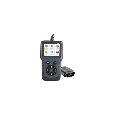 Lector de códigos OBD2 V311: herramienta de diagnóstico automotriz con pantalla a color, voltaje de 8-36 V, compatible con todos los vehículos.
