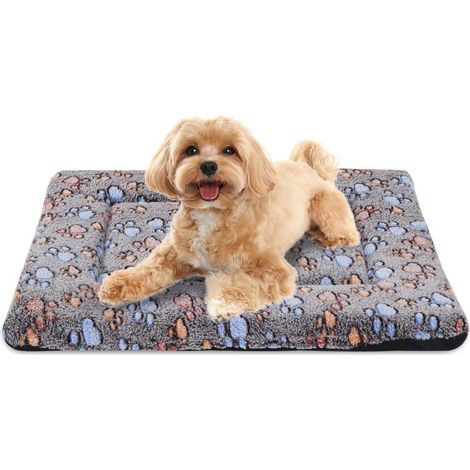 Lit orthopédique pour chien 100x80cm, Lavable & Antidérapant, Coussin Doux