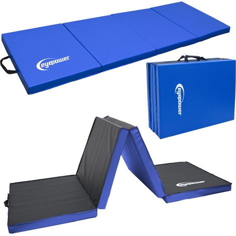 180x60x5cm Tappetino Ginnastica Pieghevole Tappetino Palestra Materassino Sport