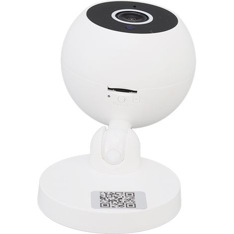 Caméra WiFi 360° haute définition avec fonction vocale bidirectionnelle, vision nocturne infrarouge, idéale pour la maison, le bureau ou la chambre de bébé. (1/5)