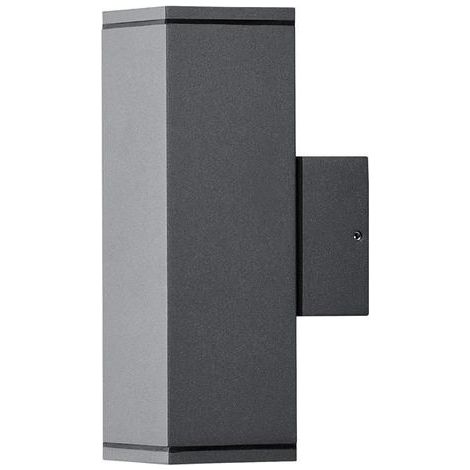 Konstsmide Monza Up & Down 7907-370 Applique extérieure Ampoule halogène GU10 70 W anthracite (1/5)