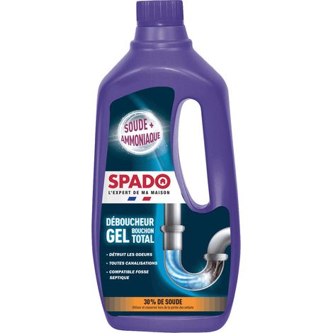 Spado Rohrreiniger Gel zum Verstopfenlösen 1l - Spado