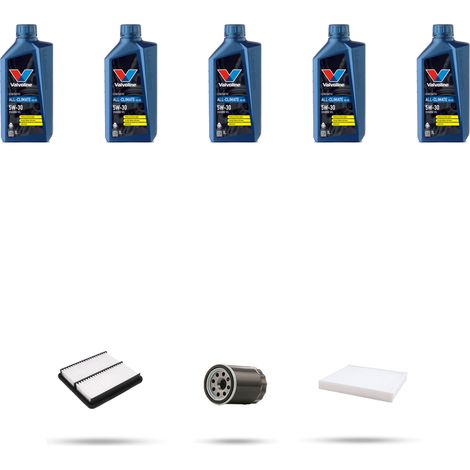 Kit tagliando 3 FILTRI e 5L OLIO compatibile con Citroen C-crosser 2.0 16v 108kw dal 2010 (1/5)