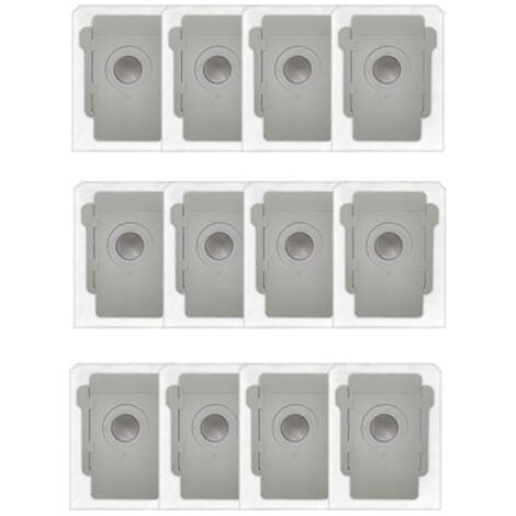 Lot de 12 sacs à poussière pour iRobot Roomba Combo J9+ et Combo J7+/Plus : accessoires pour aspirateurs conçus pour durer.