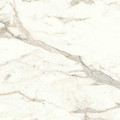 Carrelage effet Marbre Blanc Calacatta Prima 60x60x0,9 cm Mat Faventa - Sol et mur intérieur (vendu par carton de 1,08 m²) - RO'MA CARRELAGE