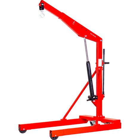 Grue de levage mobile 1T encadrement palettes H 2150mm MW Tools CAT610PA (1/5)