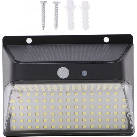 Luminaire solaire mural extérieur LED haute luminosité étanche anti-poussière ABS IP65 pour clôture (1/5)