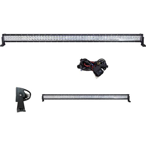 Barra de luz LED, patrón de haz combinado, diseño impermeable, 52 pulgadas con cable. (1/2)