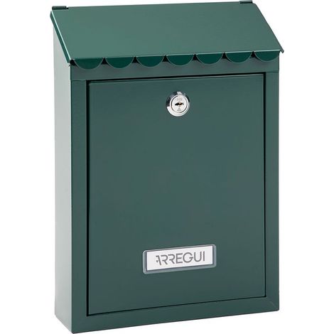 Boîte Aux Lettres Civic Verte Boîte Aux Lettres Acier Verte Compacte -