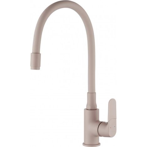 Joga Plus Küchenarmatur mit flexiblem Auslauf, beige (1/2)