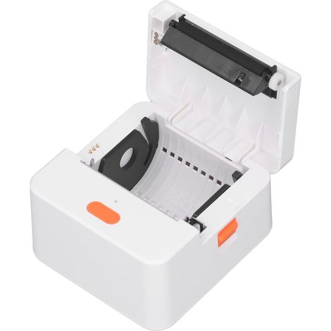 Imprimante thermique Bluetooth 58mm 203DPI, étiqueteuse portable pour maison et entrepôt, reçus sans fil (1/5)