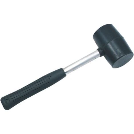 Maillet Caoutchouc 800g - Manche en Acier - D65 mm - Pratique et résistant - Beast (1/5)