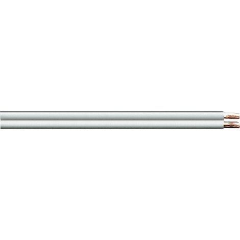 Transmedia – Cable para altavoz CCA de escalera, color blanco, 10 m Ring, 2 x 1, 5 mm, ² (1/3)