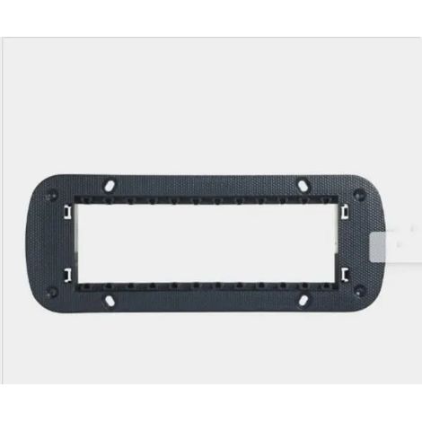 Supporto 6 posti compatibile con Bticino Living Now Biesse