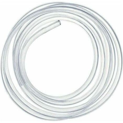 Tuyau en PVC souple transparent de 2 mètres, flexible de pression de 16 × 20 mm.- (1/5)