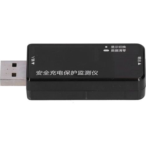 Testeur USB basse consommation, affichage double face, voltmètre enfichable pour données de temporisation du courant (1/5)
