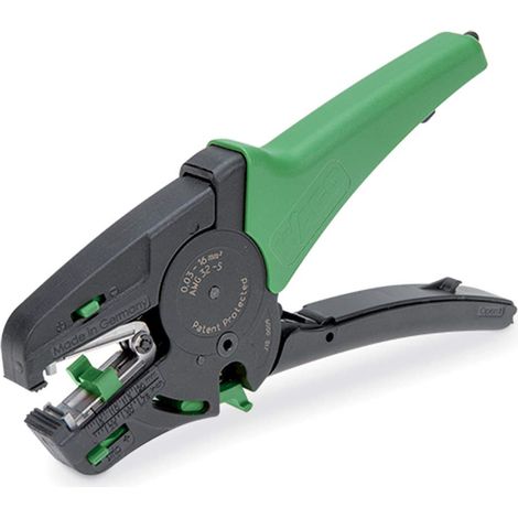 WAGO Pinza spelafili Quickstrip Vario 206-1125 per 0,03 mm² – 16 mm², spelatura rapida e precisa di conduttori sottili e massicci (1/5)