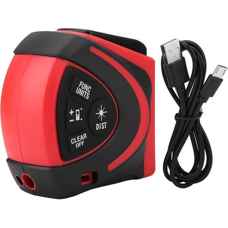 Cinta métrica láser digital 2 en 1 LTM-T30, telémetro de 30 m y cinta métrica de 5 m (1/5)