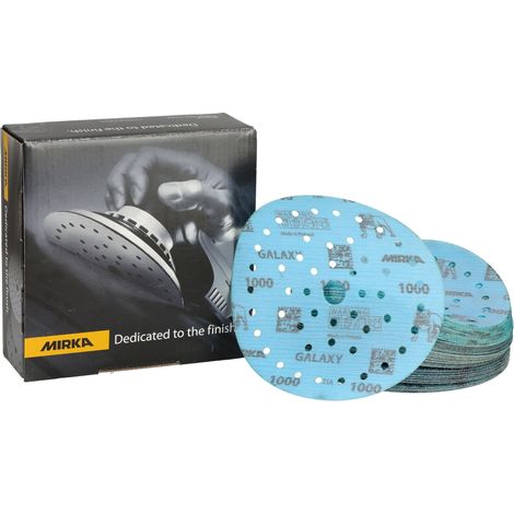 Disque abrasif auto-agrippant Galaxy 150 mm grain 1000 50 pcs (1/5)