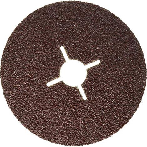 Bosch 50x disco abrasivo in fibra Expert for Metal corindone 125 mm 22 mm 24 - 2608605474 (1/3)