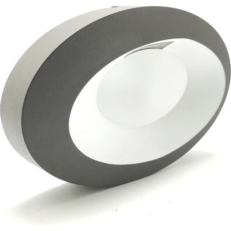 Applique Extérieure Led Ovale IP54 6w 3000k