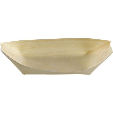 Barquette bateau en bois FSC 17 cm - 1250 unités - Betik