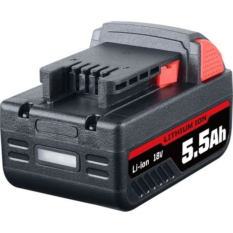 Für Bosch BAT609 BAT610G Akku 18V 5500mAh Li-Ion Rot&Schwarz BAT618 BAT609 BAT622 BAT609G BAT618G BAT619 (1/5)