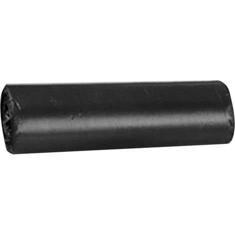 Sacs poubelle noirs résistants à la déchirure (lot de 100), pour déchets alimentaires et poubelles de cuisine ou de bureau. (1/5)