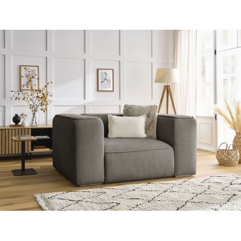 BOBOCHIC - Fauteuil ZEPHYR Taupe (1/5)