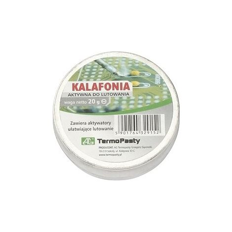 Flux de soudure ag-termopasty agt-033 20g rosine 100%