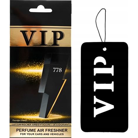 Ambientador para coche Caribi VIP 778 con fragancia Bad Boy (1/2)