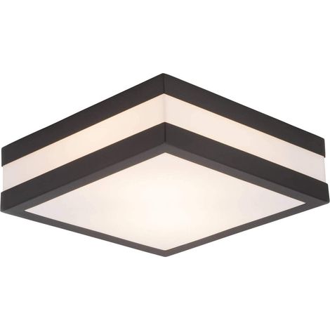 Plafonnier exterieur E27 11w. Ampoule non incluse (1/2)