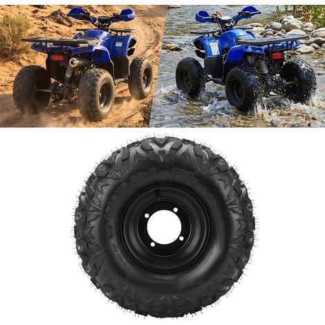 Roue de pneu sans chambre à air 18x9.50-8 avec jante de 8 pouces, pour tout-terrain, ATV, UTV, tondeuse à gazon, voiturettes de Golf, autres véhicules de loisirs (1/5)