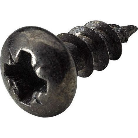 Tornillos para bisagras y herrajes para muebles, HETTICH, 3,5 x 9 mm, negro HETTICH