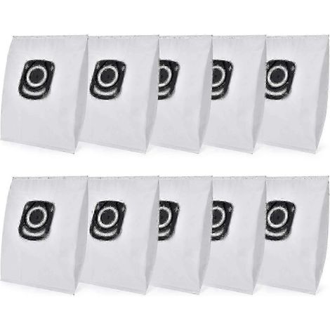 Lot de 10 sacs pour aspirateur Rowenta Hygiene Zr200520 Compact Power X-trem Silence Force RO64XX RO63XX RO68XX RO39X (1/5)