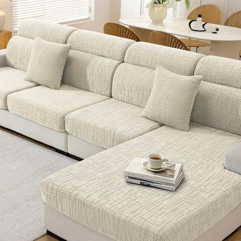 Housse Coussin Canapé Universelle, Chaise Longue (1/5)