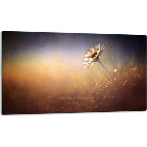Schneidebrett aus Glas, 52x30 cm, Blumen (1/5)