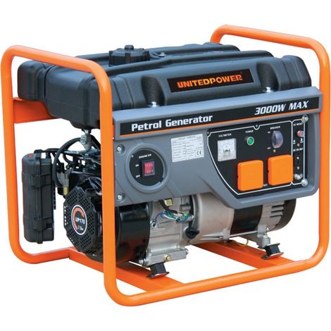 GENERATORE DI CORRENTE GRUPPO ELETTROGENO MONOFASE 3KW 4T OHV A BENZINA GG3400