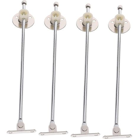 charnières en fer pour placard de cuisine, base ronde, couvercle stable et pratique (1/5)