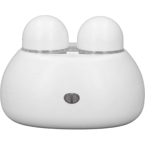 Nettoyeur de lentilles de contact automatique et portable à ultrasons pour la maison (blanc)
