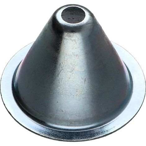 Rosace conique 30X57 Acier zingué - 1 pièce (1/3)