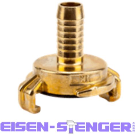Gardena - Messing-Schnellkupplungs-Schlauchstück,  für 13 mm (1/2)- und 16 mm (5/8)-Schläuche - 07100-20