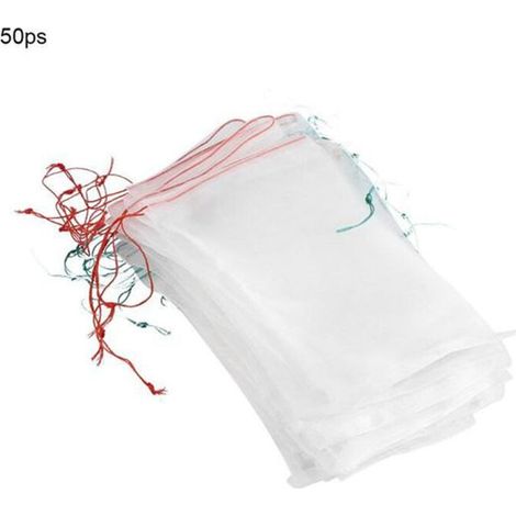 royaluxe - Sacs de protection des fruits des plantes en 50pcs Accessoire de rangement pour (1/4)