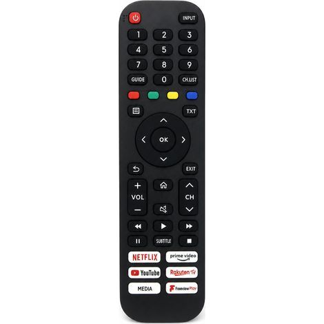 Telecomando TV compatibile con Hisense EN2Y30H con tasti Netflix, Prime Video e YouTube (1/5)