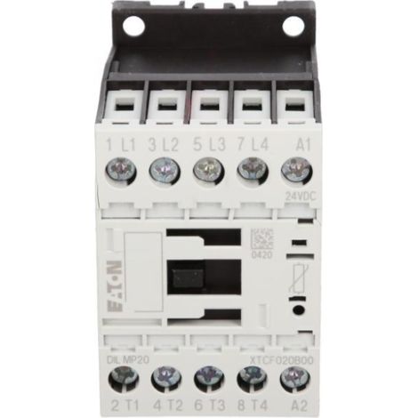 Contactor de potencia 12A 4Z 0R 24V CC 0Z 0R DILMP20(24VDC) 276985