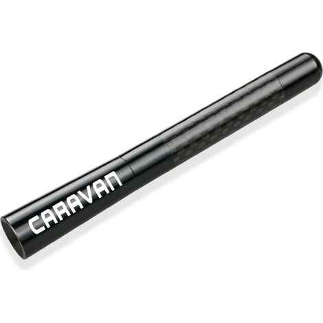 (Bleu - Pour CARAVANE) Antenne radio de voiture en fibre de carbone de 12 cm, compatible avec Avenger, Caliber, Caravan, Challenger, Charger, Durango et Journey. Accessoires auto (1/5)
