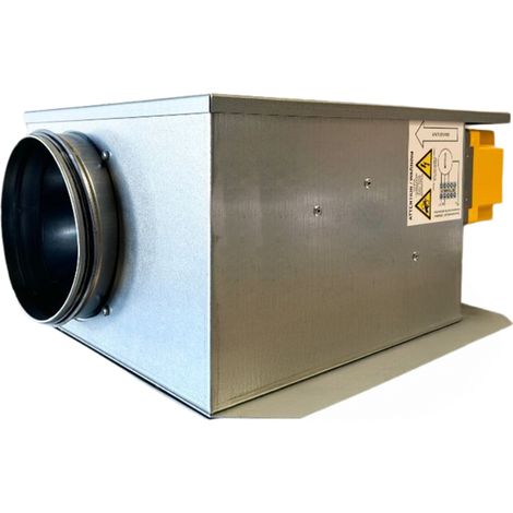 Caisson d'extraction vmc extra plat 1500m3/h D315mm