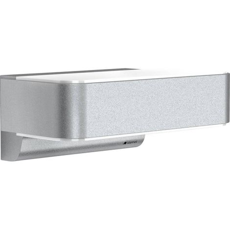 Steinel Sensor-LED-Außenleuchte L 810 SC silber 087562 Applique LED extérieure avec détecteur de mou (1/4)