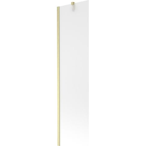 Mexen Next paroi de baignoire 1 volet 50 x 150 cm, dépoli, or brossé - 895-050-000-00-30-55 (1/5)
